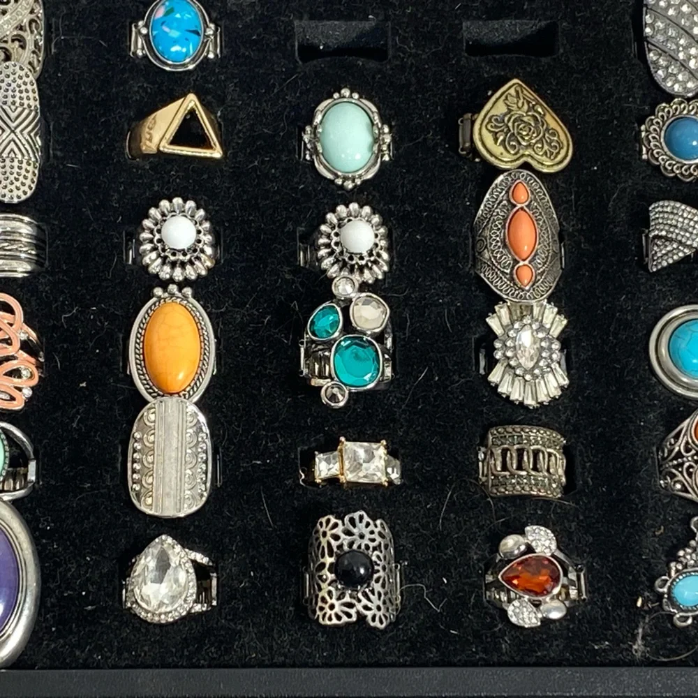 Vibrant Gemstone Ring Collection Mix and match $5 Each or 5/$20!
